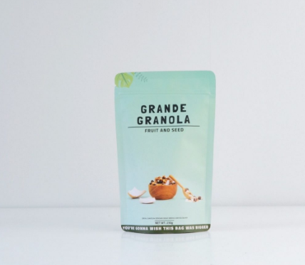 GRANDE GRANOLA FRUIT AND SEED 230 GR (VEGAN)